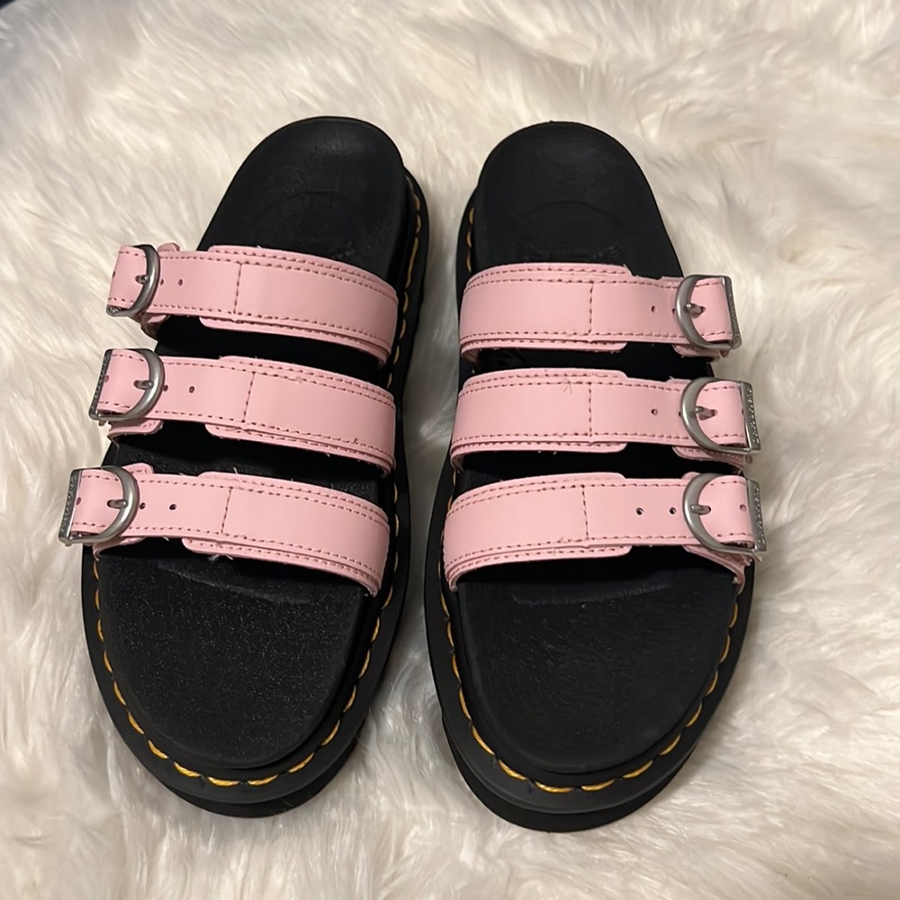 Dr. Martens Blair Slide Sandals Pink